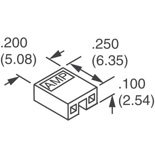 2-382811-1 TE Connectivity AMP Connectors  Shunts Jumpers